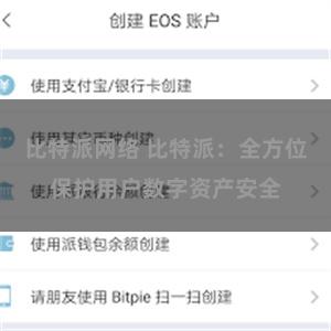 比特派网络 比特派：全方位保护用户数字资产安全