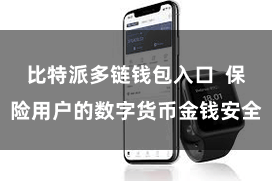 比特派多链钱包入口  保险用户的数字货币金钱安全